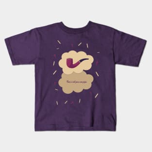 Ceci n'est pas une pipe Kids T-Shirt